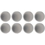 Tafelmagnet-Set 8 Stück - Ø 2cm, silber, robust - Für Whiteboards, Kühlschrän...