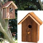 Nistkasten Vogelhaus für Finken & Meisen - Schutz vor Kälte/Brüten - unbehand...