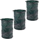 3er-Set Gartenabfallsäcke - Rasenschnitt & Gartenabfälle mühelos entsorgen - ...