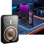 MagSafe Wireless Powerbank 5000mAh, Kabellose Magnetische Power Bank mit LED-...