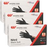 Einweg-Nitril-Handschuhe - 300 Stk. Grösse S - puderfrei, latexfrei & hypoall...
