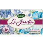 Dalan Le Jardin Luxus Handseife Blumenduft - 200g vegane Naturseife - Freesie...