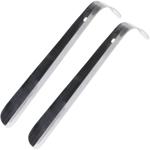 2er-Set Edelstahl Schuhlöffel 18 cm - Robuster Schuhanzieher für bequemes & m...