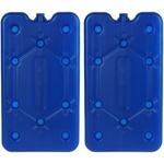 2er-Set Kühlakku - 400ml Volumen, HDPE, wiederverwendbar - ideal für Kühlbox,...