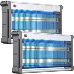 2er-Set Profi-LED UV-Insektenvernichter (30W, bis 80m²) -  Zuverlässiger Flie...