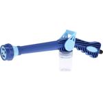 Multifunktions-Gartenschlauchdüse mit Seifenreservoir & 8 Strahlarten - Macht...