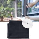 Fliegennetz für Fenster bis 130 x 150 cm, Fliegengitter individuell zuschneid...