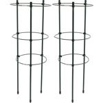 2er-Set Stabile Pflanzenstütze, rund, 45 x Ø 18 cm, für kletternde Pflanzen &...