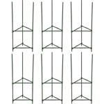 6er-Set Stabile Pflanzenstütze, dreieckig, 78 cm, für Kletterpflanzen & Rankg...