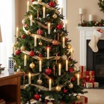 40 kabellose LED-Weihnachtsbaum-Kerzen mit Fernbedienung, Timerfunktion, weis...