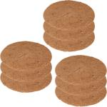 Effektives 9er-Set Frostschutz Kokosmatten (Ø 35cm) für Topfpflanzen: Optimal...