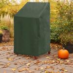 Wetterschutz Abdeckplane für Gartenstapelstühle: Dunkelgrün, wasserabweisend,...