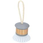 Geschirrbürste Ø 6 cm - Stabile Polyethylen Borsten für gründliche Reinigung ...