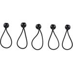 Elastische Gummispanner mit Kugel, 5 Stück, 14 cm: Kugelspannschnüre für Plan...