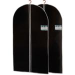 Kleiderschutzhülle 2er-Set Schwarz - Optimaler Staub- & Knitterfalten-Schutz ...