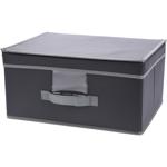 Aufbewahrungsbox mit Deckel & Henkel - Faltbar & platzsparend - Ideal für Spi...