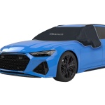 Autoscheibenabdeckung für die Windschutzscheibe, Magnet-Befestigung, 270 x 94...