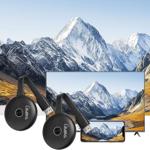 2er-Set WLAN-HDMI-4K-Streaming-Empfänger Dongle, Drahtloser SmartMedia Player...