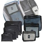 Praktische Organizer-Taschen (12er-Set) für Koffer, Rucksack & Reisetasche: F...