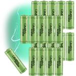 20er Pack AA Akkus 2700 mAh mit Case - Wiederaufladbare NiMH Batterien für Ka...