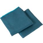 2er-Set Mikrofaser-Fensterpoliertuch - Streifenfreies Reinigen für glasklare ...