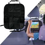 Autositz-Organizer - Tablet-Halterung & 5 Fächer - Schwarz, Polyester, 55x19 ...