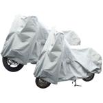 2-er Set Motorrad- & Rollerabdeckung - Schutzplane 246x104x127 cm, wasserabwe...