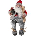 Weihnachtsmann Kantenhocker 50cm - Magische Festtagsstimmung mit Detailreiche...