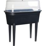 Anzuchttisch mit Lüftungsschieber, schwarz, 77 x 38 x 84 cm: optimale Keimung...