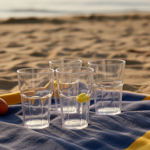 4er-Set Bruchsichere Trinkläser aus Kunststoff, 370 ml, Ideal für Gartenparty...