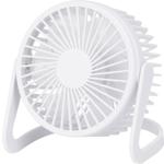 Mini USB Tischventilator, weiss: Kompakte Kühlung für Büro & Home-Office, lei...