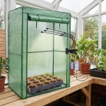 Profi Set: Vollspektrum LED Pflanzenlampe mit 4 Schwanenhälsen, Gewächshaus 1...