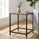 Rechteckiger Beistelltisch Schwarz-Holzoptik – Modernes Design für Wohnzimmer...