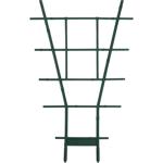 Fächerspalier/Pflanzgitter, grün, 49 x 29 cm, für Kletterpflanzen & Rankgewäc...