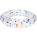 Farbenfroher Schwimmring Ø105 cm - Stabil & perfekter Wasserspass für Pool & ...