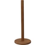 Küchenrollenhalter Bambus - Eleganter Haushaltspapierhalter Küche - Einhändig...