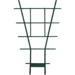 Stabiles Fächerspalier Pflanzgitter, grün, 38 x 24 cm, wetterfest, dekorativ ...