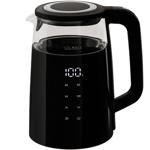 Eleganter Glas-Wasserkocher, 1.7 l, 2200 W, Borosilikat-Glas, modernes Touch ...