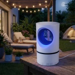 Effektiver Insektenvernichter mit UV-Licht & starker Saugfunktion: Entfernt M...