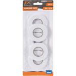 Doppelseitiges Klebeband 5 Rollen weiss - Vielseitig basteln, reparieren, Bil...