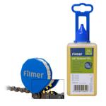 Praktische Velo Kettenöler Rolle mit Kettenöl, 100 ml, einfache & saubere Sch...