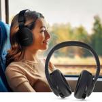 Bluetooth Over-Ear-Kopfhörer, faltbar, Hybrid Geräuschunterdrückung mit ENC u...