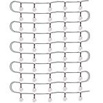 Solar-LED-Lichterkette mit 50 warmweissen LED Glühbirnen, 6,9 m, wetterfest, ...