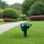 Effektiver Universal Ultraschall Solar Tiervertreiber (40m²) mit Blitzlicht: ...