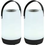 2er-Set Dimmbare LED Nachtlicht Laterne: 2 Leuchtmodi für sanftes Schlummerli...