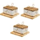 3er-Set Echte Aleppo-Seife - Handgemacht in Syrien, 100% natürlich, Olivenöl ...