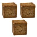 3er-Set Original Aleppo-Seife - handgemacht in Syrien - 100% natürlich-vegan-...