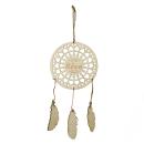 Traumfänger Rêve aus Holz - Schützt vor schlechten Träumen & fördert guten Sc...