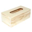 Kosmetiktuch-Box aus Holz Natur Taschentuchspender - Stilvolles Bad-Accessoir...