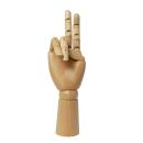 Holz-Hand Glieder verstellbar - Zeichenhilfe für Profis & Anfänger - Höhe 30 ...